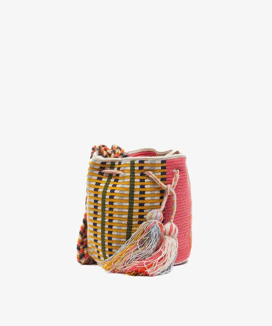 Cockatoo Crossbody Bag Light Pink & Beige