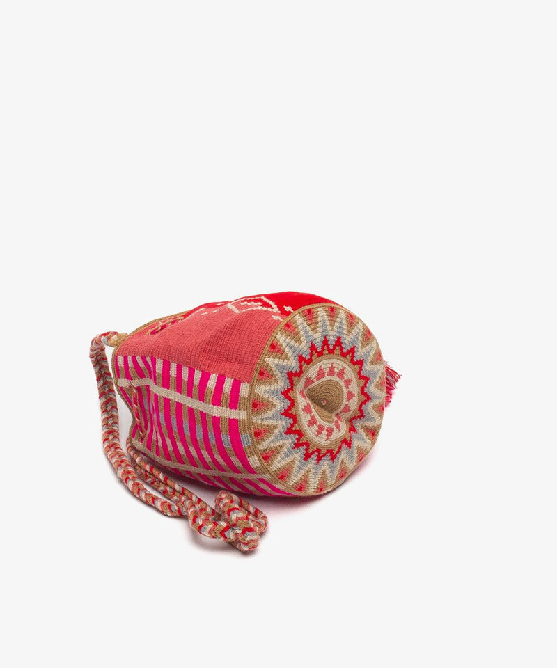 Cockatoo Crossbody Bag Red & Pink