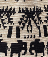 Hawk Tote Bag Black & Beige