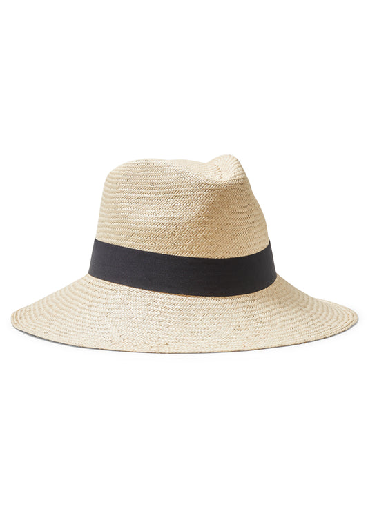 Panama Hat Ribbon Beige