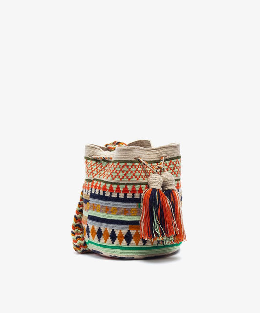 Raven Crossbody Bag Dark Green & Dark Blue