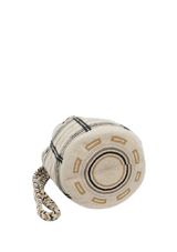 Violet Crossbody Bag Beige & Sage Green