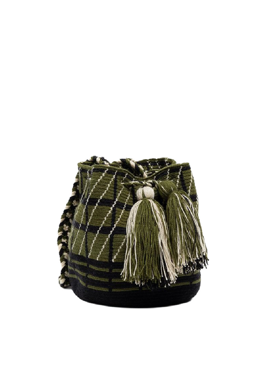 Wisteria Crossbody Bag Green & Black