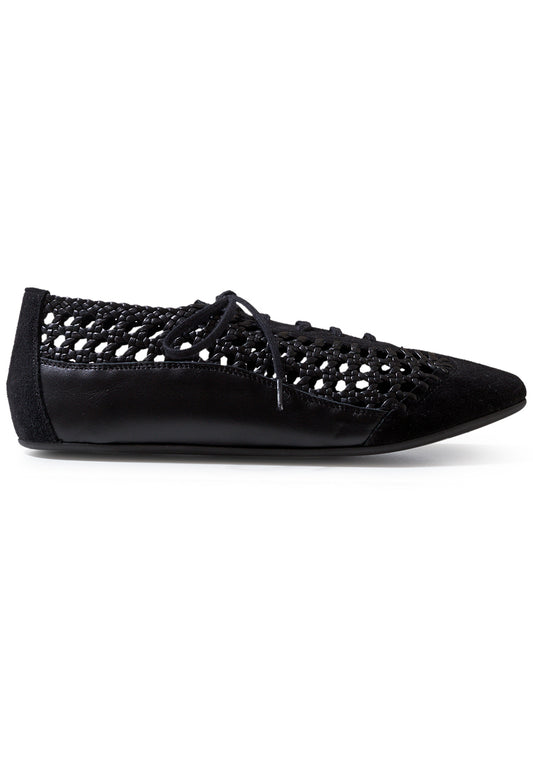 Esportiu Lace-Up Sporty Shoe Black