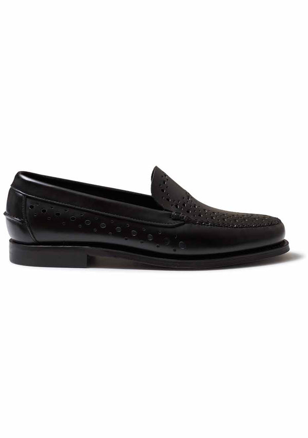 Mangra Men's Slip-On Loafer Black