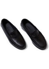 Sastre Supple Shiny Loafer Black