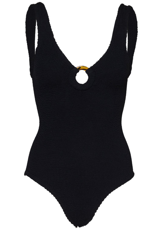 Celine Hoop Swim Black
