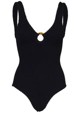 Celine Hoop Swim Black