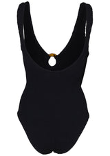 Celine Hoop Swim Black