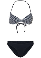 Kacey Bikini Black Gingham