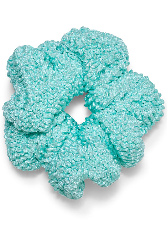Scrunchie Metallic Mint