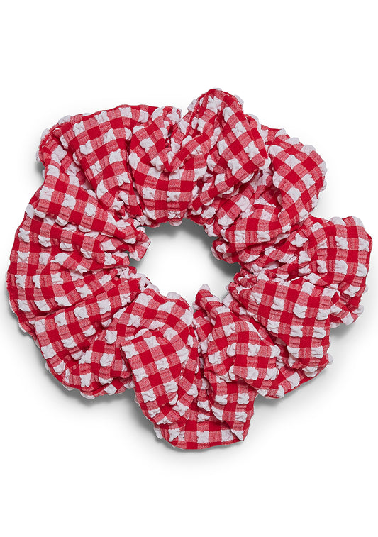 Scrunchie Red Gingham