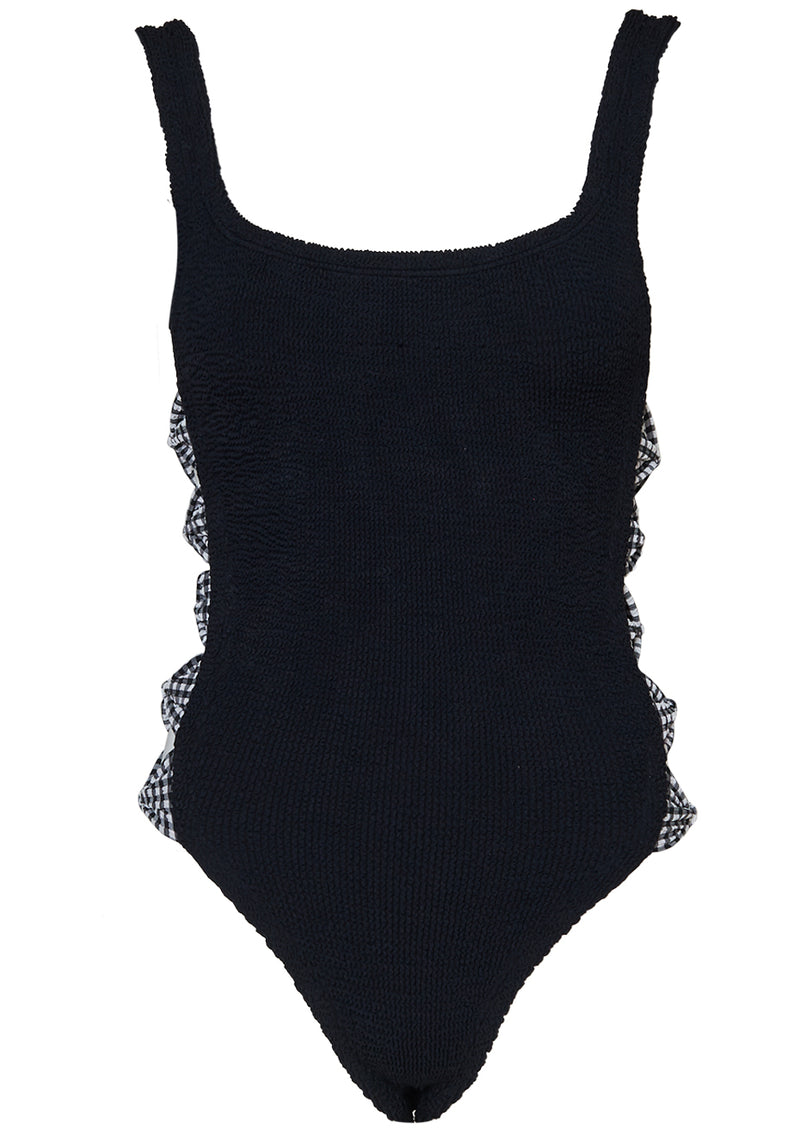 Tiffany Swim Black Gingham