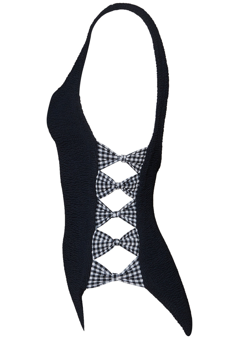 Tiffany Swim Black Gingham