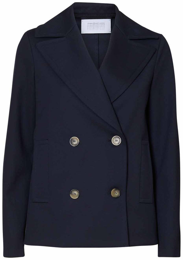 Peacoat Diagonal Loro Piana Navy Blue