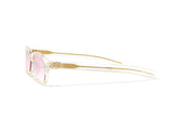 Hanky Crystal Yellow/Pink Sunglasses