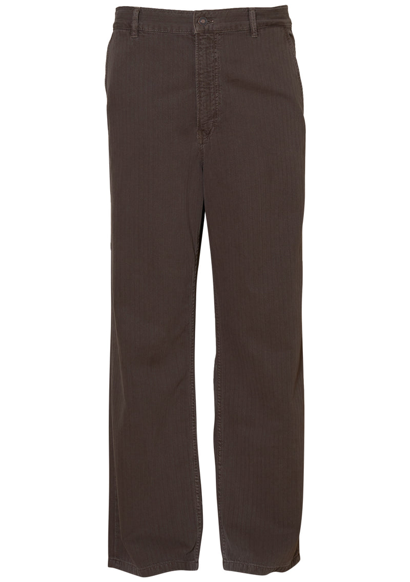 GM010 Genua Worker Chino Chevron Brown