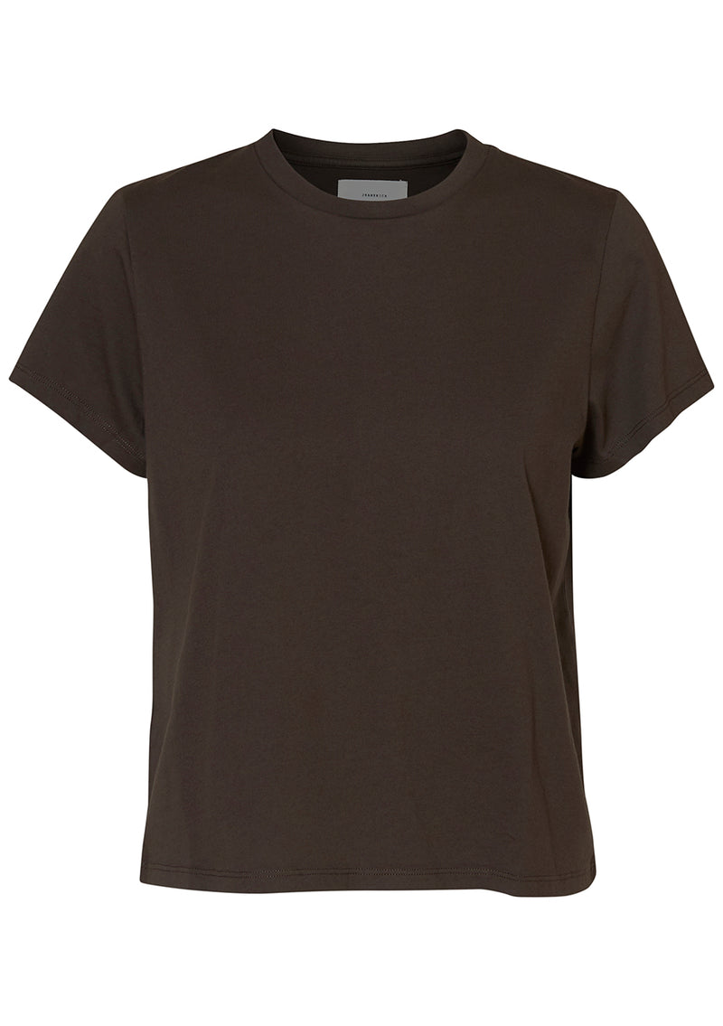 Ines T-Shirt Brown