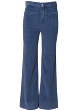 St Monica Corduroy Pants Blue