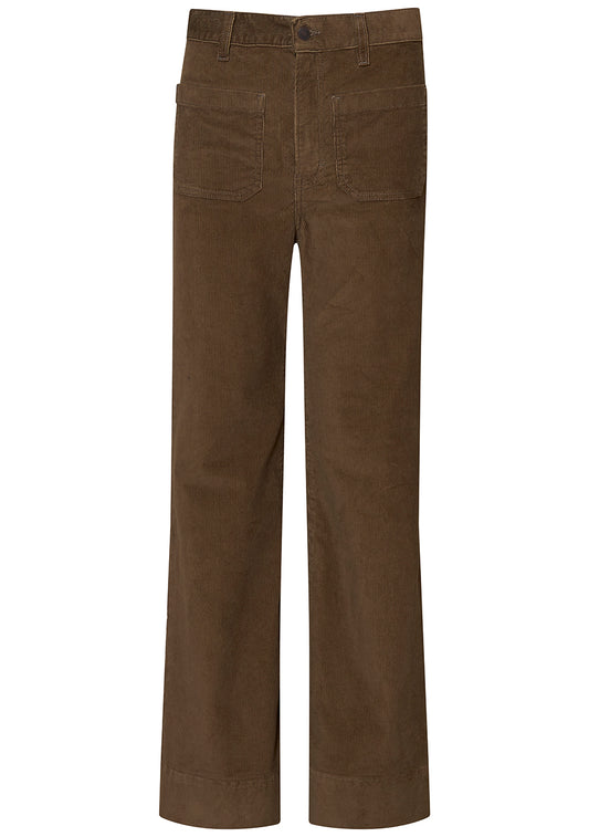 SW006 St Monica Corduroy Pants Olive Brown