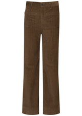 SW006 St Monica Corduroy Pants Olive Brown
