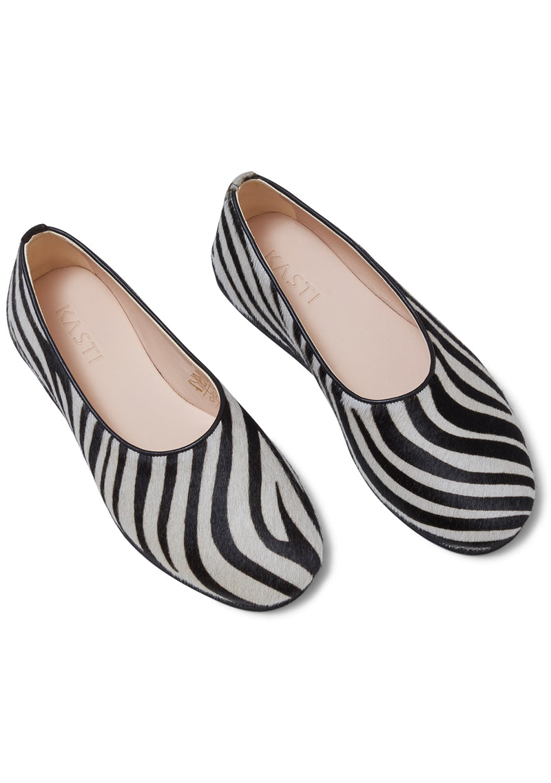 Carly Slipper Zebra