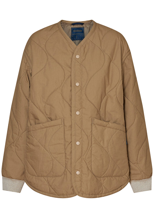 Cotton Quilt Liner Jacket Golden Khaki