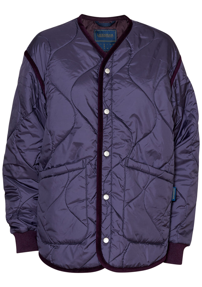 Quilt Liner Mens Jacket Royal Purple