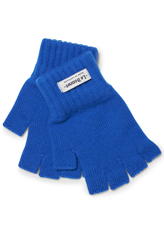 Fingerless Gloves Royal Azure