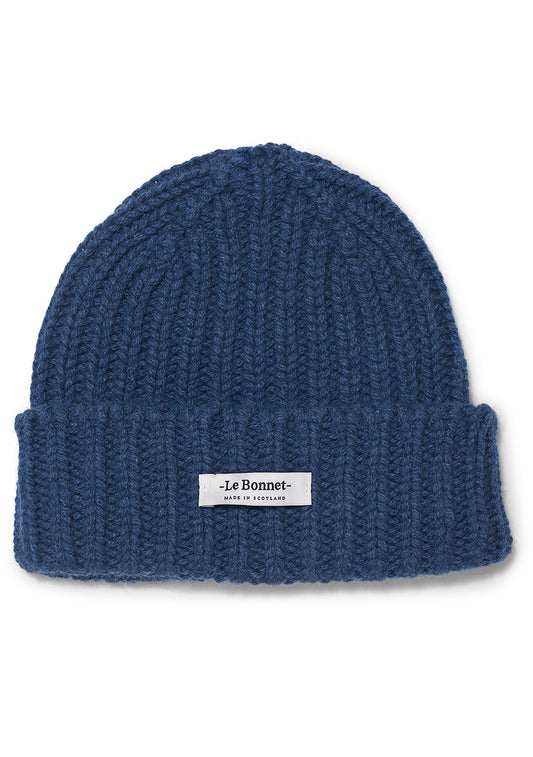 Le Bonnet Logo Beanie Steel