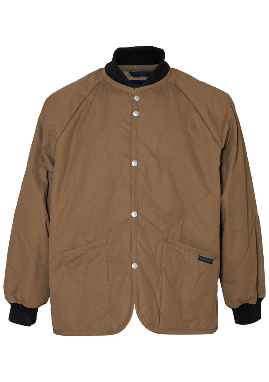 Cotton Bomber Jacket Sand
