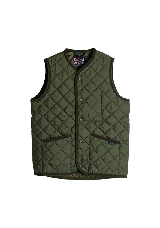 Thornham Mens Gilet Olive Green