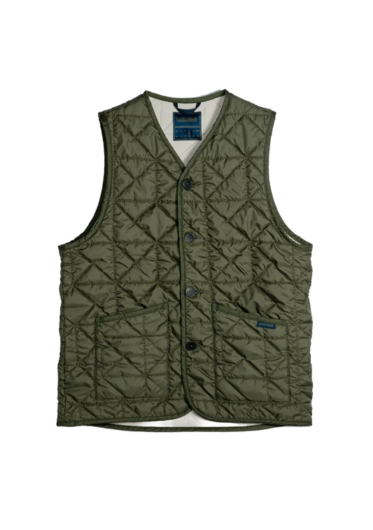 Thornham Mens Gilet Olive Green