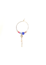 Amara Hoop Blue Mix