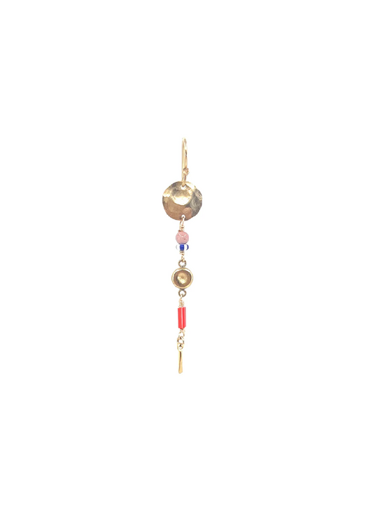 Kit Earring Red Mix