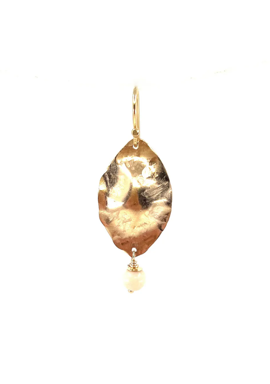 Nuro Earring Cream Riverstone