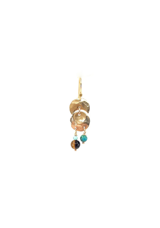 Rusa Earring Turquoise Mix