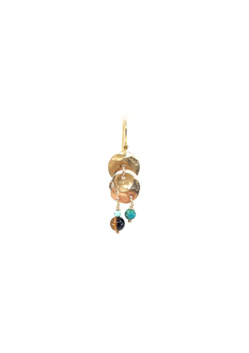 Rusa Earring Turquoise Mix