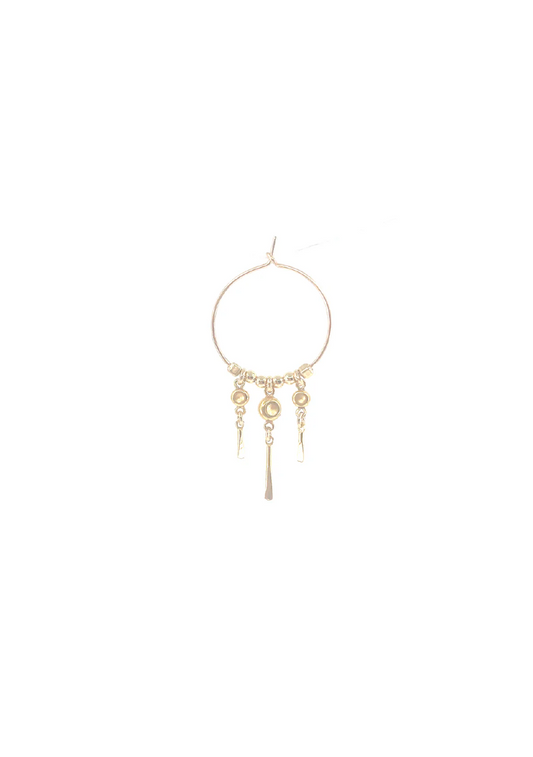 Saige Hoop Gold