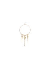 Saige Hoop Gold