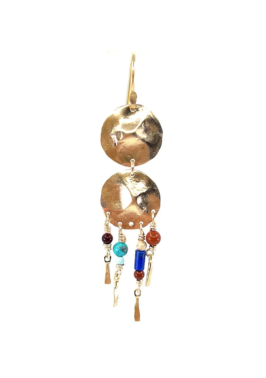Toula Earring Amazonit Jasper