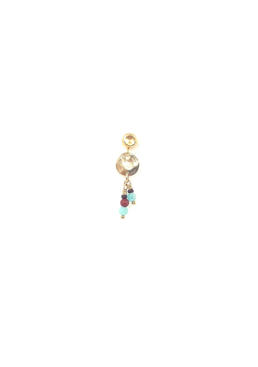 Zuri Earring Turquoise Mix