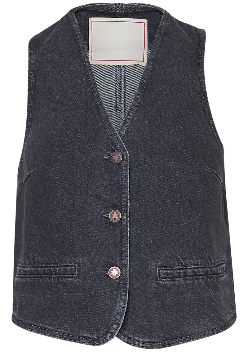 Vera Vest Black Vintage 62