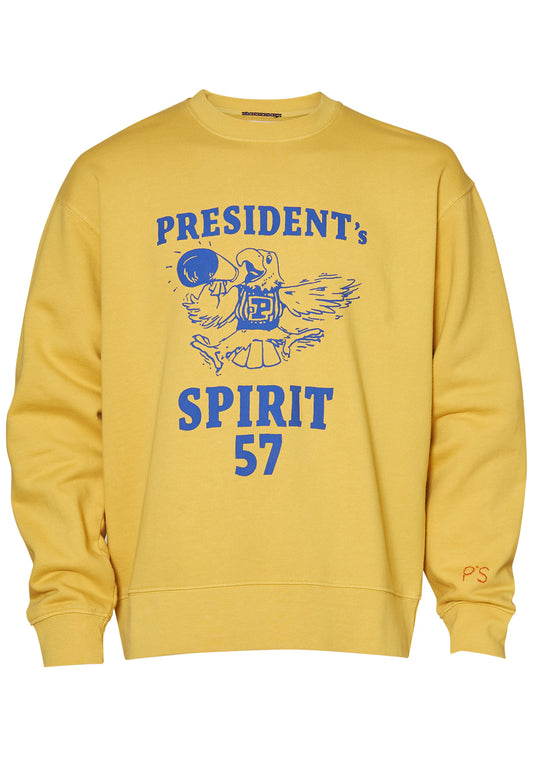 Crew Sweater Spirit 52 Mustard