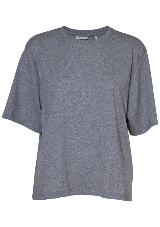 Andy Oversize Tee Mid Grey Melange