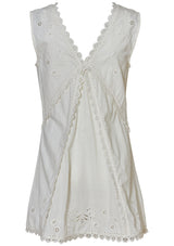 Talia Dress Antique White