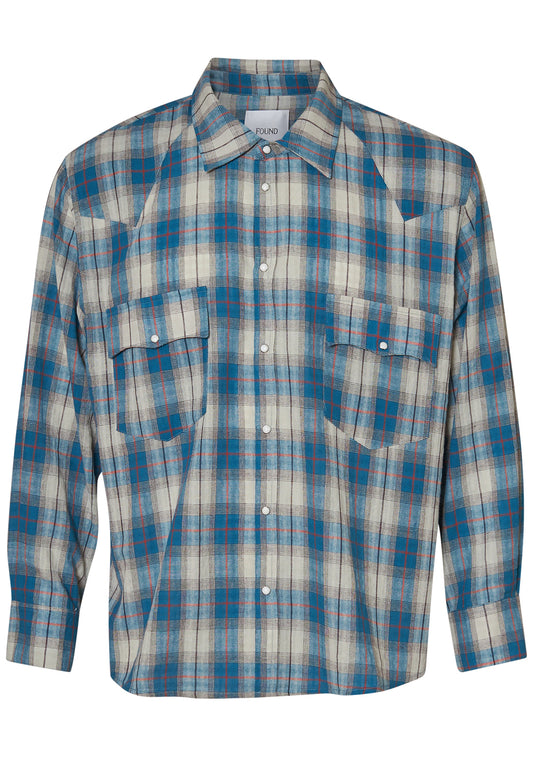 Flannel Shirt Blue