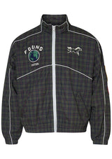 Forest Plaid Track Jacket