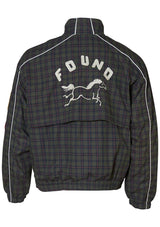Forest Plaid Track Jacket
