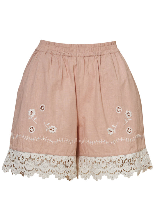 Tallulah Shorts Antique Rose